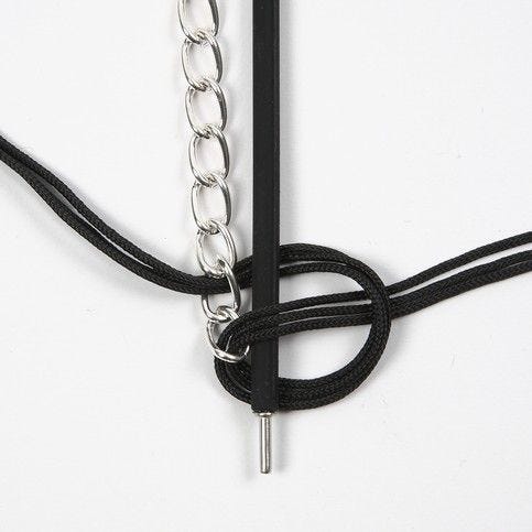 Armbanden, l: 20 cm, dikte 4 mm, 3 sets, zwart