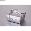 Highgloss metallic spray, zilver, bus 200ml