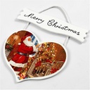 Hart met bord, afm 28x19 cm, dikte 5 mm, 1 stuk