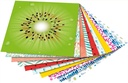Vouwbladen TROPICAL 80g/m², 15x15cm, 50 vellen, 10 verschillende ontwerpen