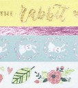 folia-Deko-Klebeband-Washi-Tape-´FOLLOW-THE-RABBIT´,-4er-Set.webp