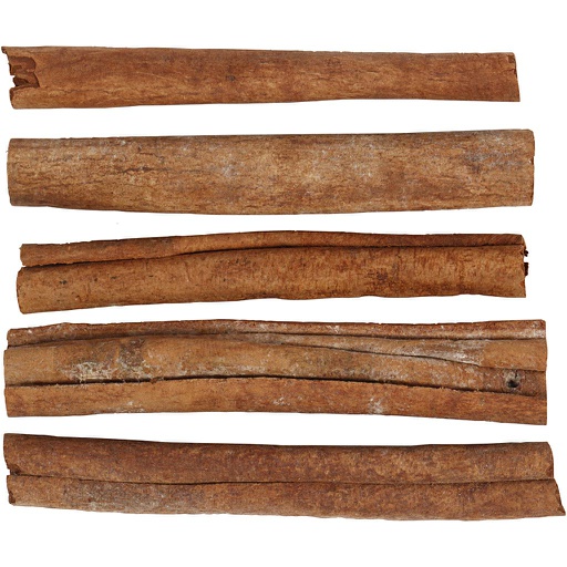 [CR50245] Kaneelstokjes, L: 7-8 cm, 5 stuks