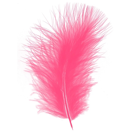 [2533#10] Plumes Duveteux 20gr, Rose Vif