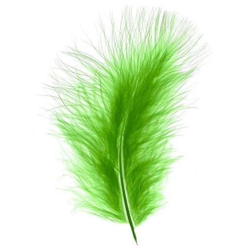 [2533#5] Plumes Duveteux 20gr, Vert Vif