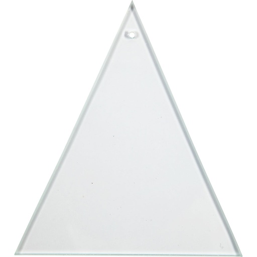 [CR55803] Plaques de verre, dim. 8x9 cm, ép. 3 mm, 10 pièce/ 1 boîte