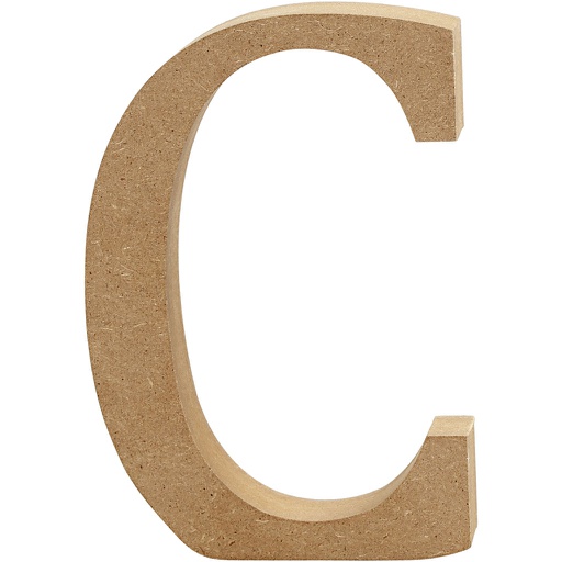 [CR563#12] Lettre, C, H: 13 cm, ép. 2 cm, 1 pièce