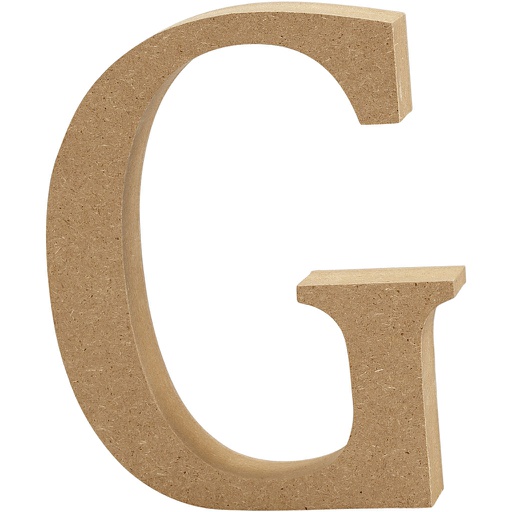 [CR563#16] Lettre, G, H: 13 cm, ép. 2 cm, 1 pièce