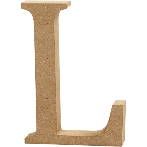 [CR563#21] Lettre, L, H : 13 cm, ép. 2 cm, 1 pièce
