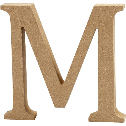 [CR563#22] Lettre, M, H: 13 cm, ép. 2 cm, 1 pièce