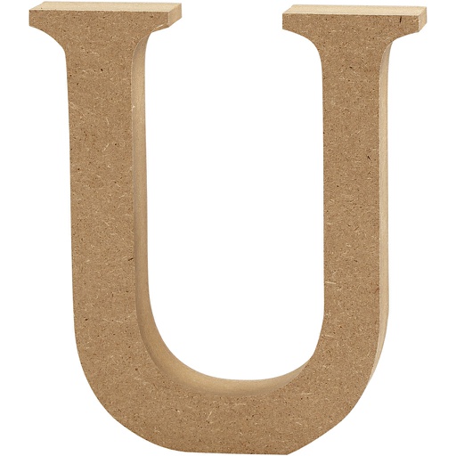 [CR563#30] Lettre, U, H: 13 cm, ép. 2 cm, 1 pièce