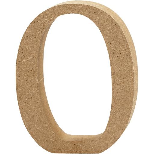 [CR56#338] Chiffre, 0, H: 13 cm, ép. 2 cm, 1 pièce