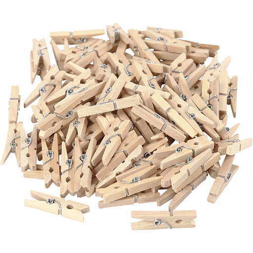 [CR564540] Wasknijpers, L: 30 mm, B: 3 mm, 100 stuk/ 1 doos