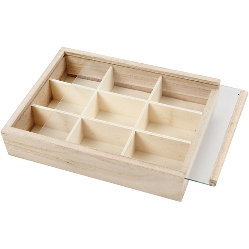 [CR57454] Vakkendoos / muntendoos, D: 3,5 cm, afm 17x13 cm, 1 stuk