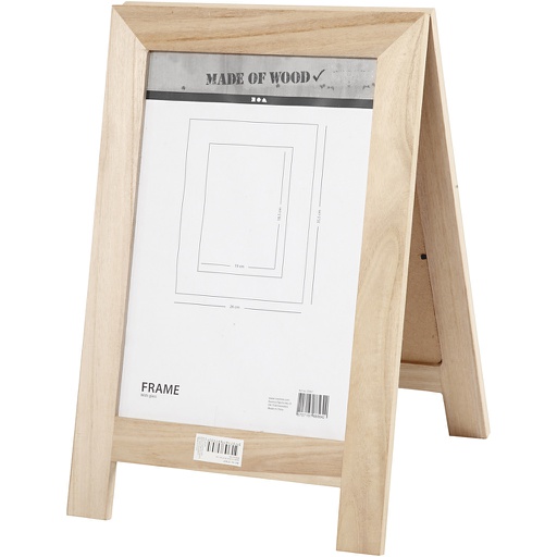 [CR57457] Sandwich bord, H: 40 cm, B: 26 cm, 1 stuk