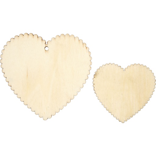 [CR57505] Coeurs, dim. 5,1x5,1 cm, 12 pièce/ 1 Pq.