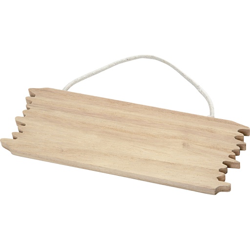 [CR57608] Deurhanger schild, 16x5.5 cm