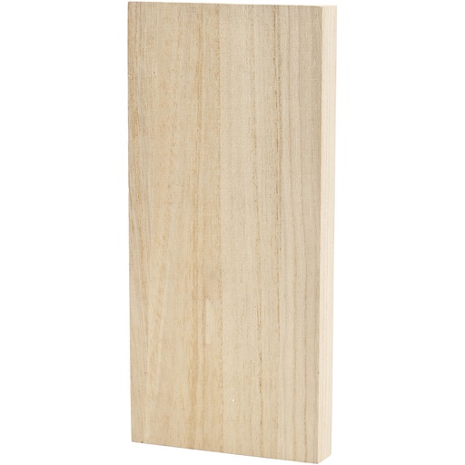 [CR57681] Planche en bois , dim. 20,6x9,6 cm, ép. 20 mm, 1 pièce