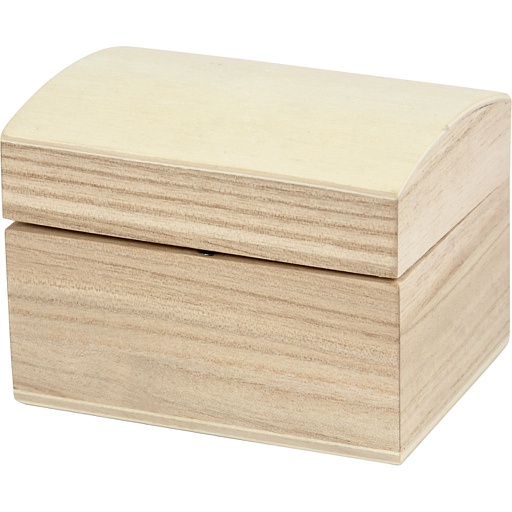 [CR57798] Schatkist, afm 8x6x4,5 cm, 1 stuk