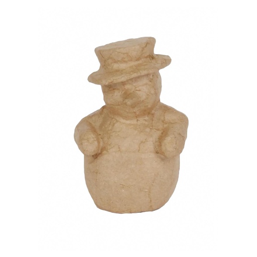 [DE-AP#104] Décopatch Figurine AP "Bonhomme de neige" (6x8x12cm)