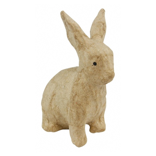 [DE-AP#131] Décopatch Figurine AP "Lapin assis" (7,5x4,5x10,5cm)