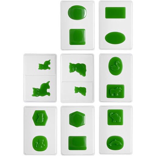 [CR70932] Gietvormen, 16 stuks