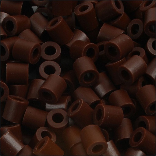 [CR751031] Strijkkralen, bruin (32229), afm 5x5 mm, gatgrootte 2,5 mm, medium, 6000 stuk/ 1 doos