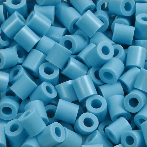 [CR751101] Perles à repasser, dim. 5x5 mm, diamètre intérieur 2,5 mm, medium, turquoise (32256), 6000 pièces/ 1 Pq.