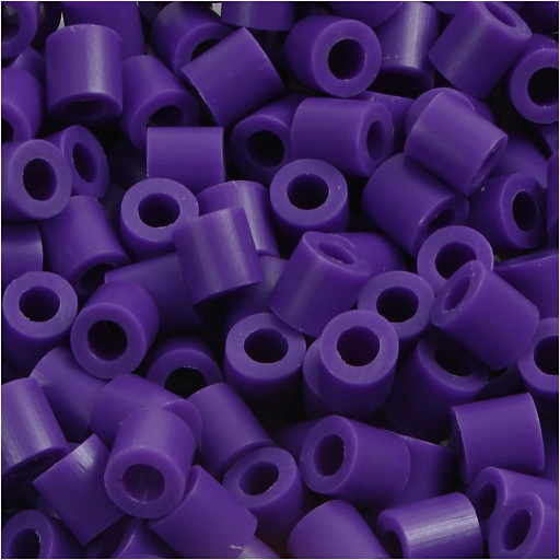 [CR751111] Strijkkralen, donkerpaars (32234), afm 5x5 mm, gatgrootte 2,5 mm, medium, 6000 stuk/ 1 doos