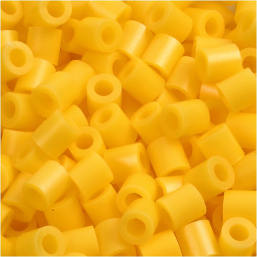 [CR751141] Perles à repasser, dim. 5x5 mm, diamètre intérieur 2,5 mm, medium, jaune (32227), 6000 pièce/ 1 Pq.