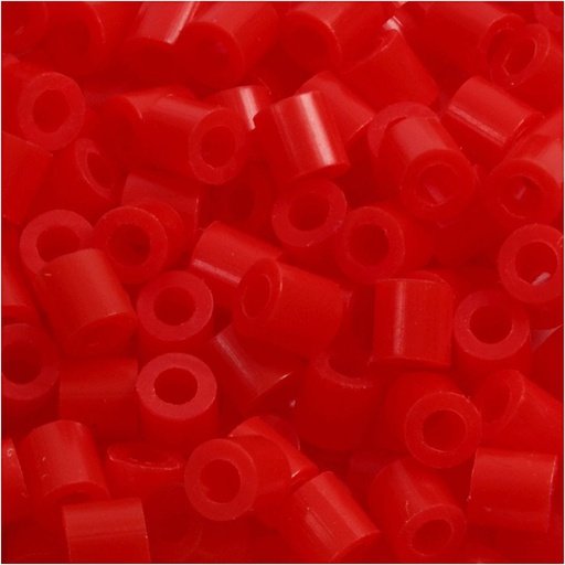 [CR751191] Strijkkralen, lichtrood (32225), afm 5x5 mm, gatgrootte 2,5 mm, medium, 6000 stuk/ 1 doos