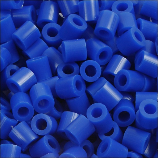 [CR751211] Strijkkralen, afm 5x5 mm, gatgrootte 2,5 mm, medium, donkerblauw (32232), 6000 stuk/ 1 doos