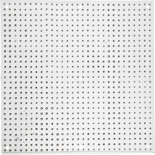 [CR753011] Plaque à picots, Grand carré, dim. 14,5x14,5 cm, 10 pièces (Medium)