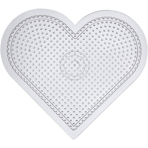 [CR753031] Onderplaat, transparant, H: 15 cm, 10 stuks