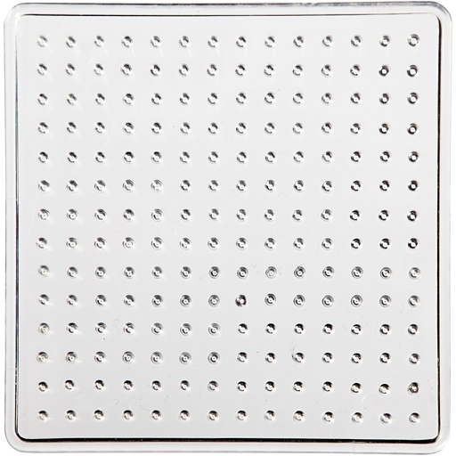 [CR753041] Plaque à picots, petit carré, dim. 7x7 cm, 10 pièces (Medium)