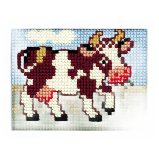 [PA0027#041] Kit Pako enfant 18x24 cm 027..vache