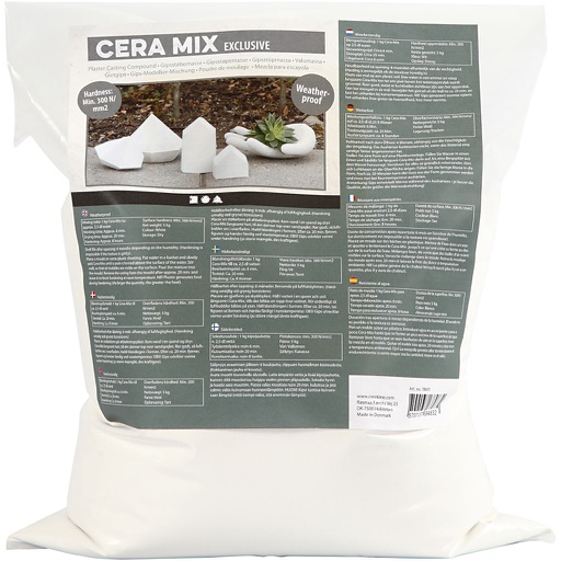 [CR78605] Poudre de moulage Cera-Mix de Luxe, blanc, 5 kg/ 1 Pq.