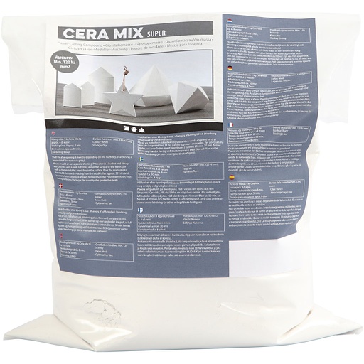 [CR78640] Cera-Mix Super Gipsgietmix, wit, 5 kg/ 1 doos