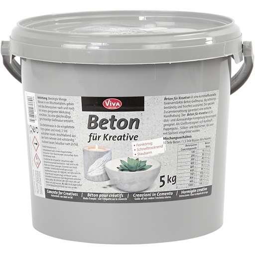 [CR78666] Béton de Loisir, gris, 5000 gr/ 1 Pq.