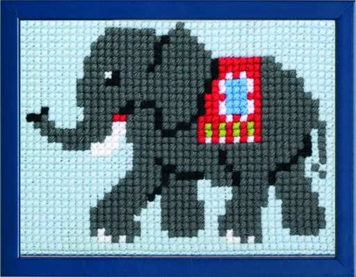 [PA0027#029] Kit Pako enfant 18x24 cm 027..éléphant