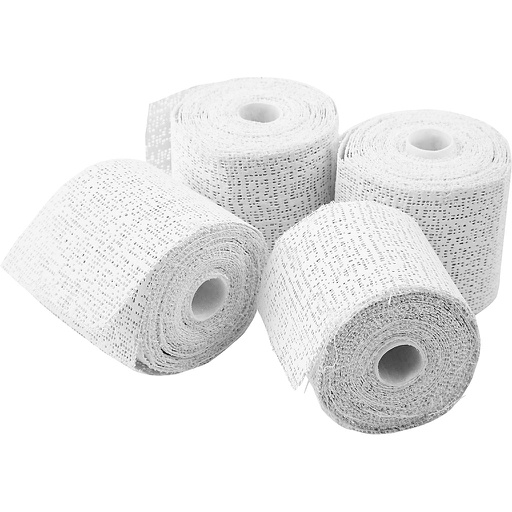 [CR78912] Gipsband, 5cm x 270cm - 4 rollen