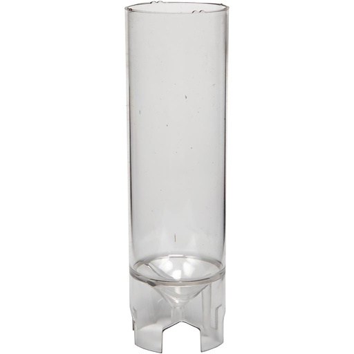 [CR79#204] Kaarsen gietvorm, Cylinder, afm 140x50 mm, 1 stuk