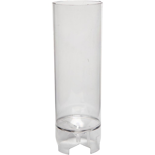 [CR79#209] Kaarsen gietvorm, Cylinder, afm 185x70 mm, 1 stuk