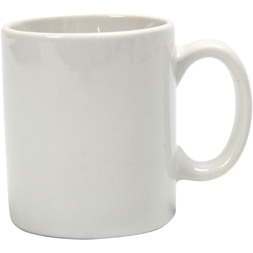 [CR55596] Tasse, H: 7 cm, d: 6 cm, 120 ml, blanc, 12 pièce/ 1 boîte