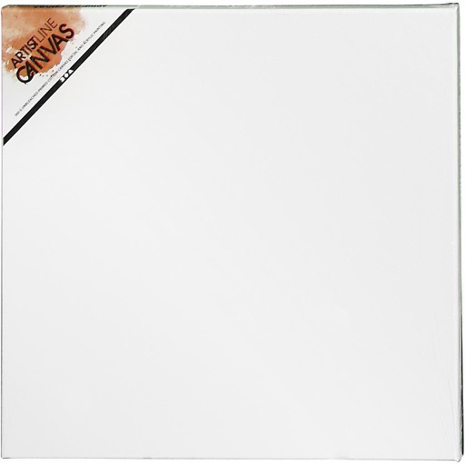 [101183] Gespannen canvas, D: 1,6 cm, afm 50x50 cm, 360 gr, wit