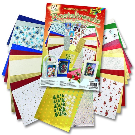 [FOL944] Set bricolage "Noël", 69 pces