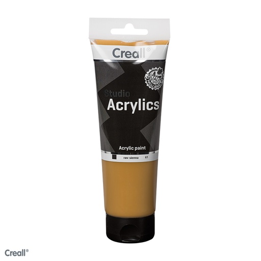 [0062#61] Creall Acrylics Studio 250ml Sienne Naturelle