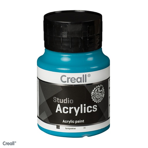 [0064#35] Creall Studio Acrylics acrylverf 500ml Turquoise