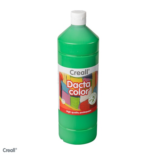 [8091#15] Creall Dactacolor, plakkaatverf, 1000ml, middengroen