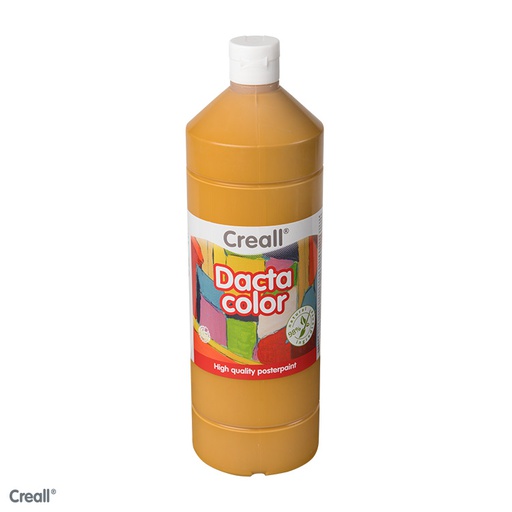 [8091#17] Creall Dactacolor, plakkaatverf, 1000ml, oker