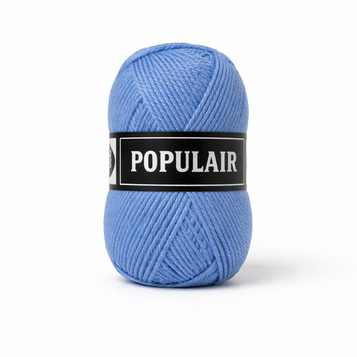 [PO34#15] Laine acrylique Populair 20 x 50gr. bleu clair (15)